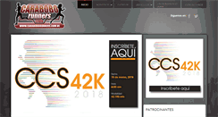 Desktop Screenshot of caraboborunners.com.ve